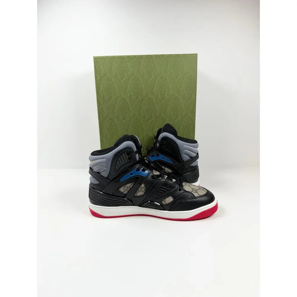 Size 7.5US - Gucci Basket Demetra High Top NEW